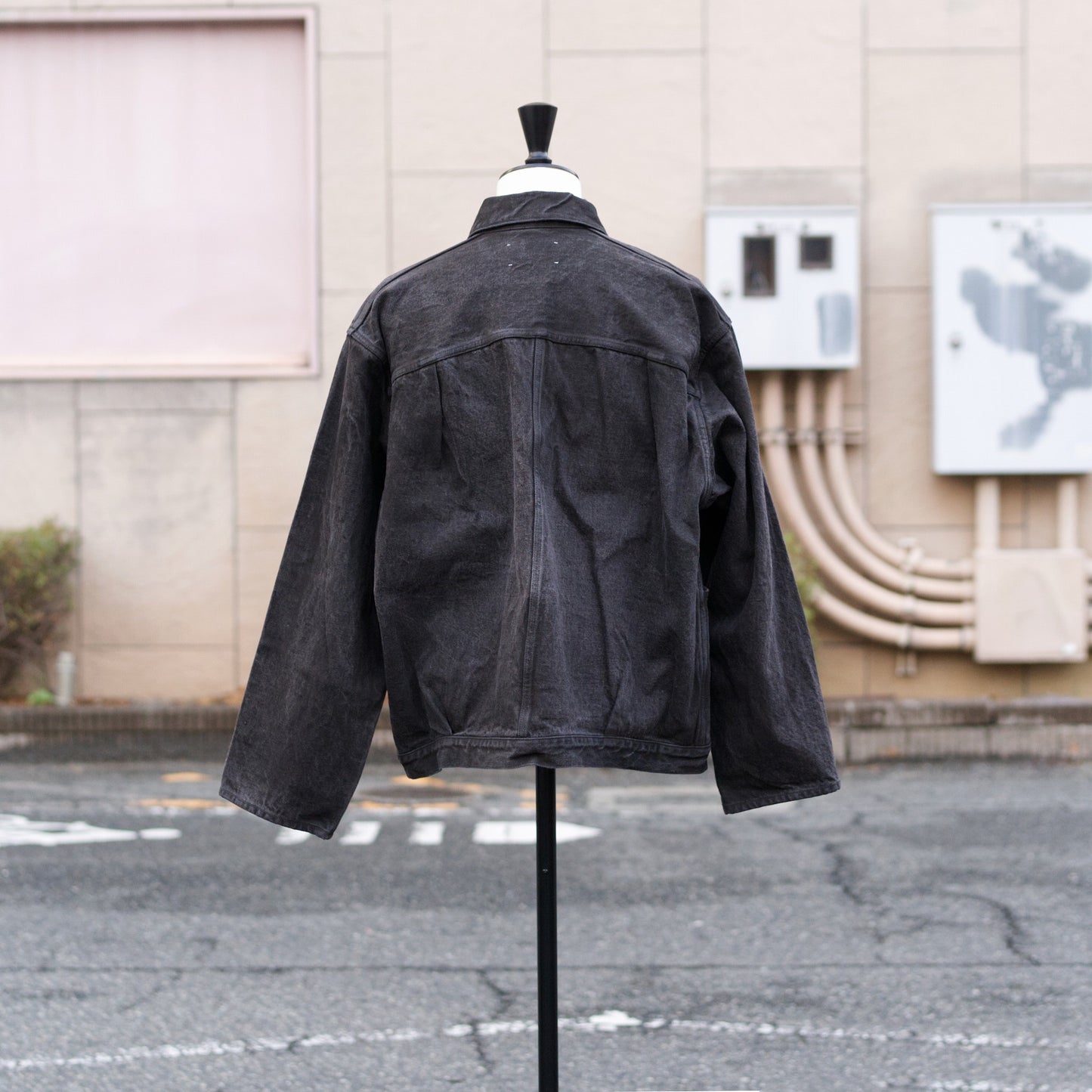 Pleats Jacket - SUMI INK