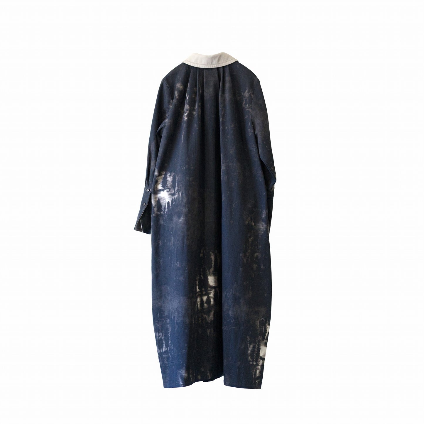 Tea garden gown - Fog forest denim