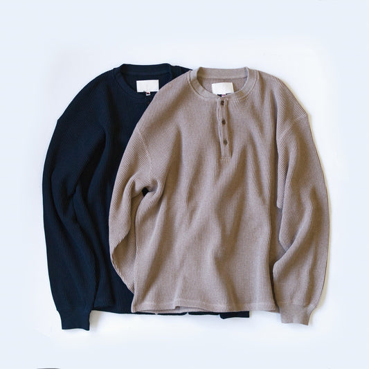 Thermal L/S Henley Neck