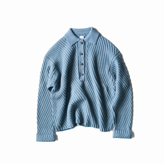 Airy - Cotton Polo Jumper