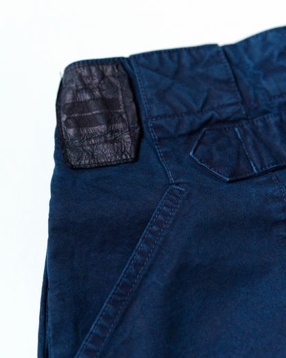 HW wide trousers - Bizen ichigo - Indigo