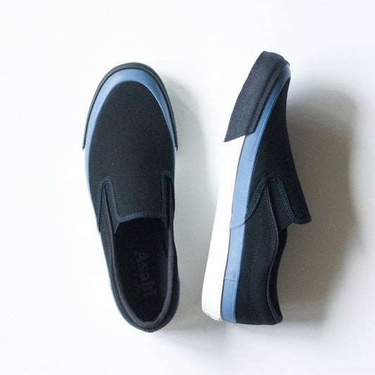 DECK SLIP ON BLACK × BLUE