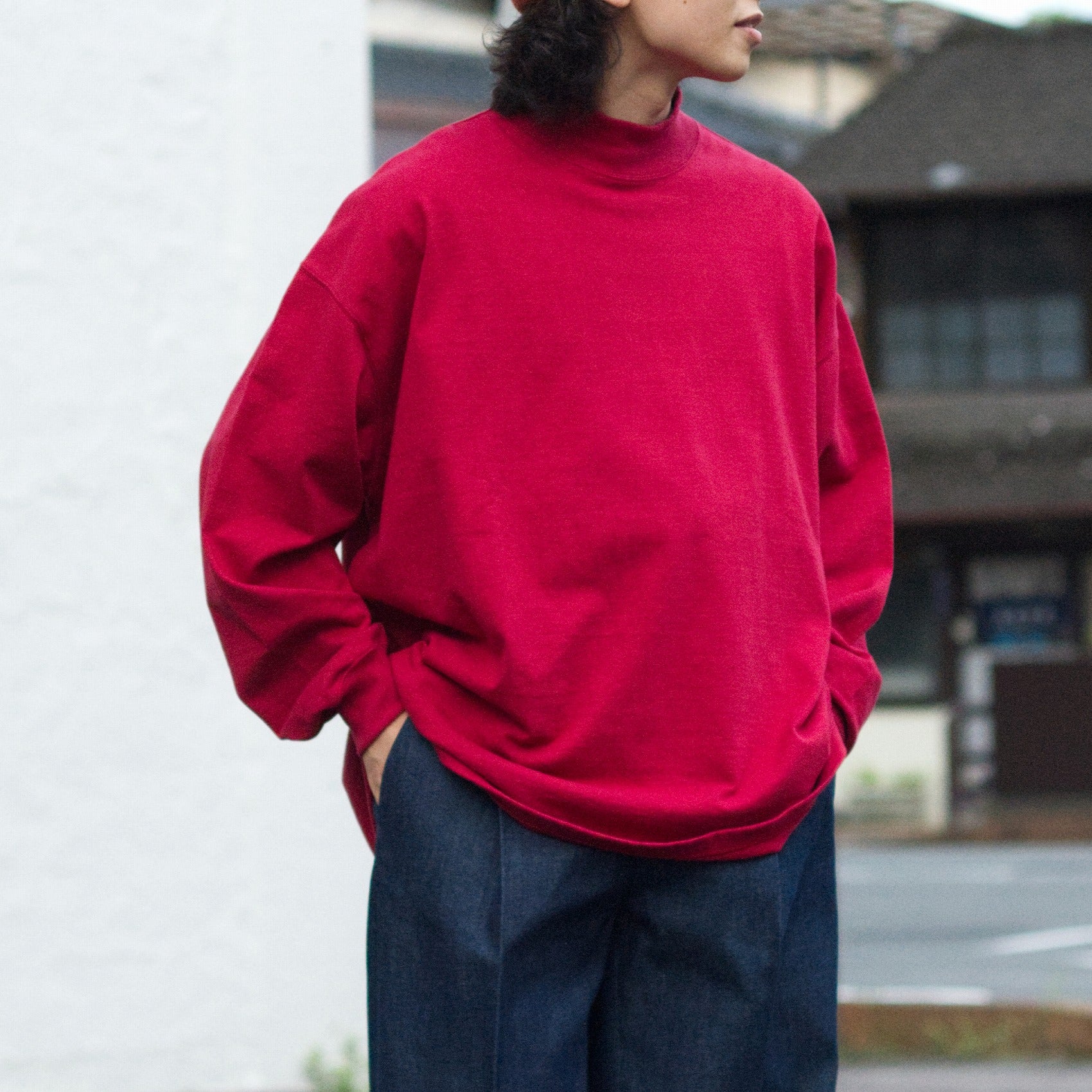 YOKO SAKAMOTO/ヨーコサカモト L/S MOCK NECK-ajouter アジュテ