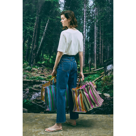 Boots Cut Denim with Bag