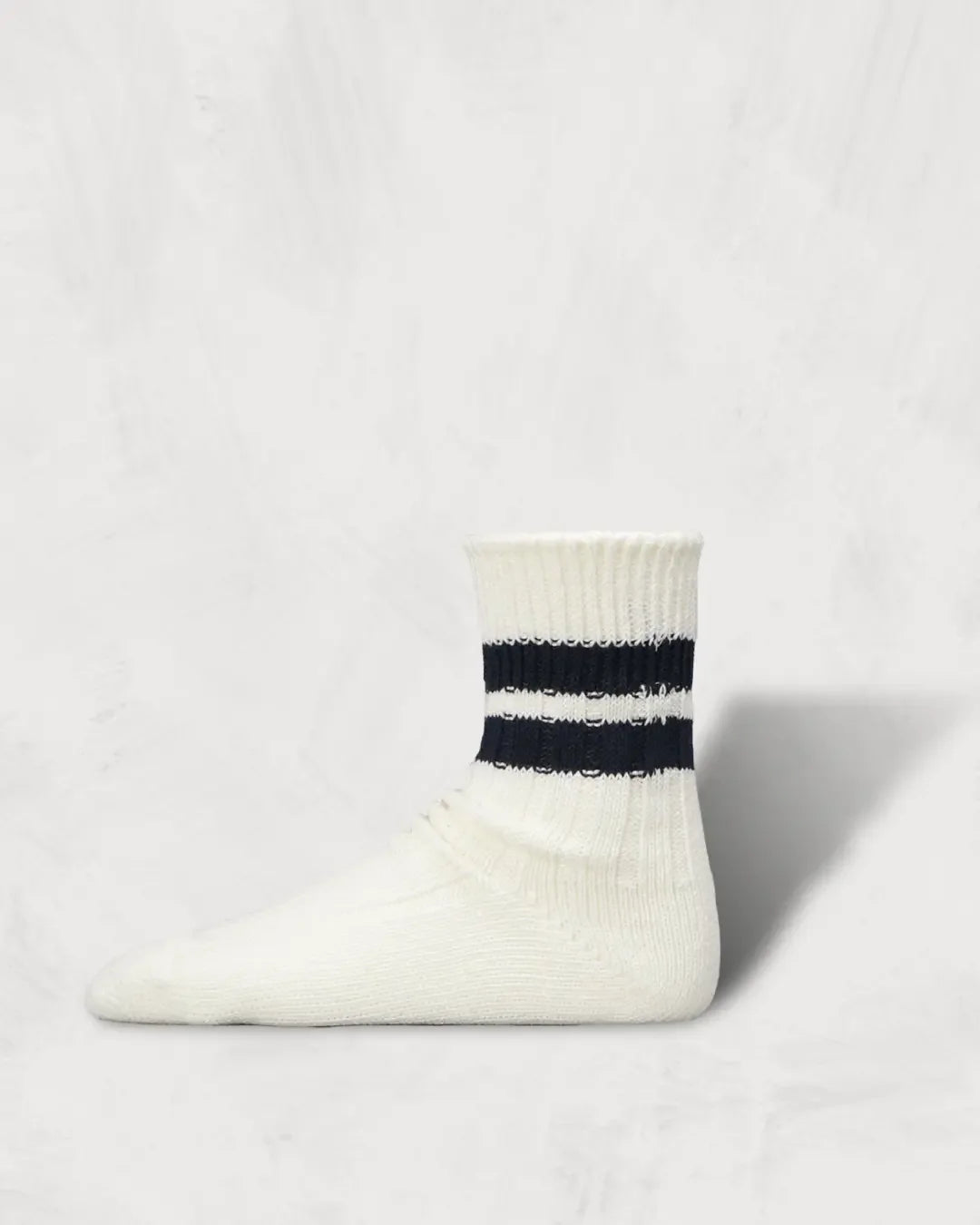 Washi Organic Cotton Ribbed Socks｜Stripes