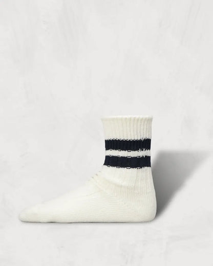 Washi Organic Cotton Ribbed Socks｜Stripes