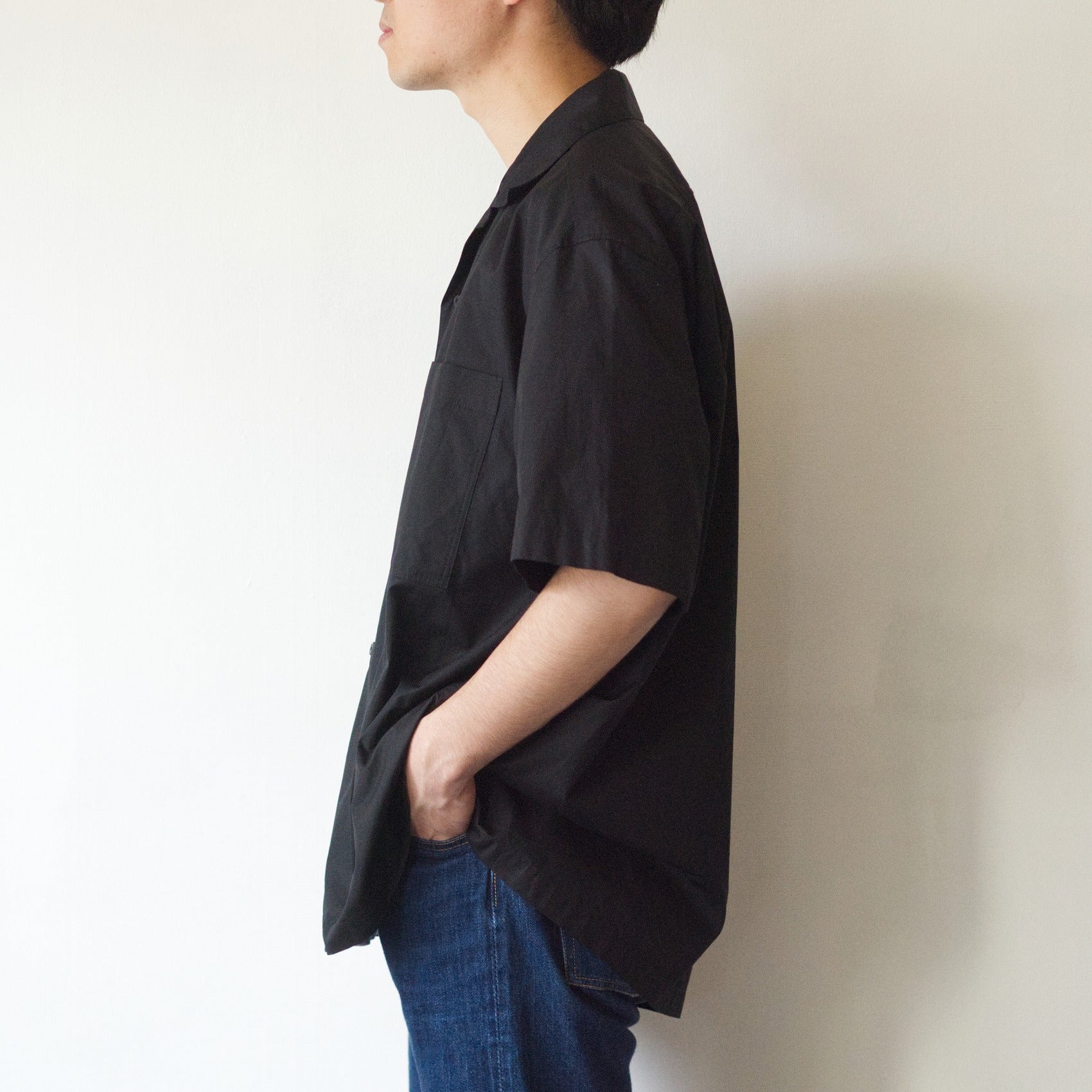 YOKO SAKAMOTO OPEN COLLAR SHIRT-ajouter