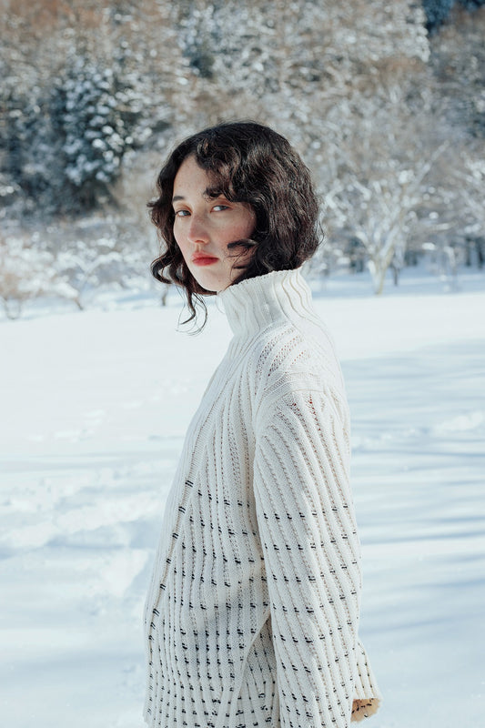 Airy - Cotton Turtleneck Jumper