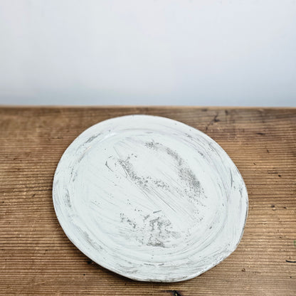 リムオーバル皿 -size3-刷毛目　　