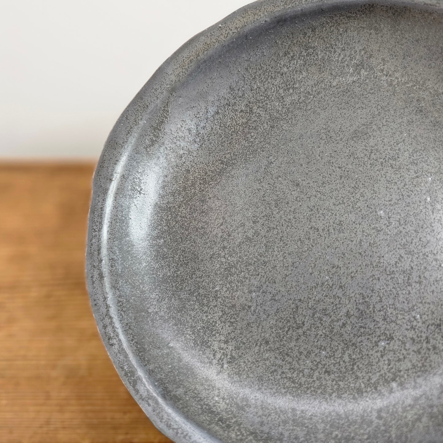 リム深鉢 -大-黒釉