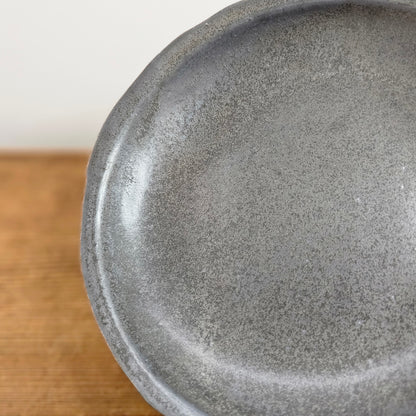 リム深鉢 -大-黒釉