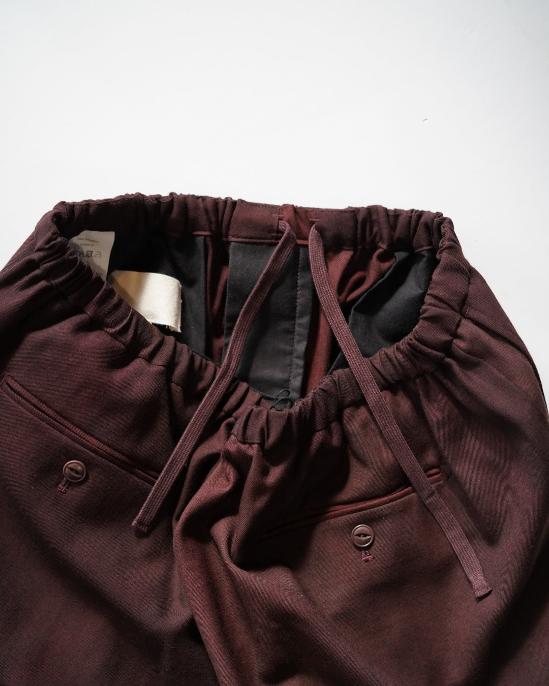 Relax Easy Pants - Black×Brown