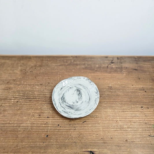 リム豆皿-刷毛目