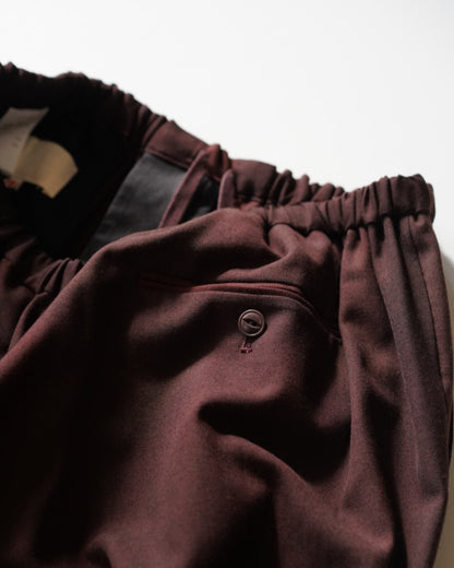 Relax Easy Pants - Black×Brown