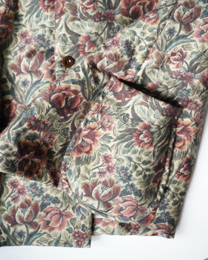 Railway waistcoat - Train seat pattern print