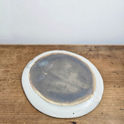 リムオーバル皿 -size3-土マット