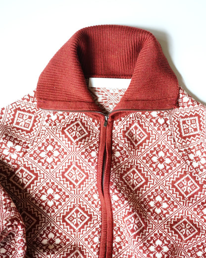 Memorial zip cardigan