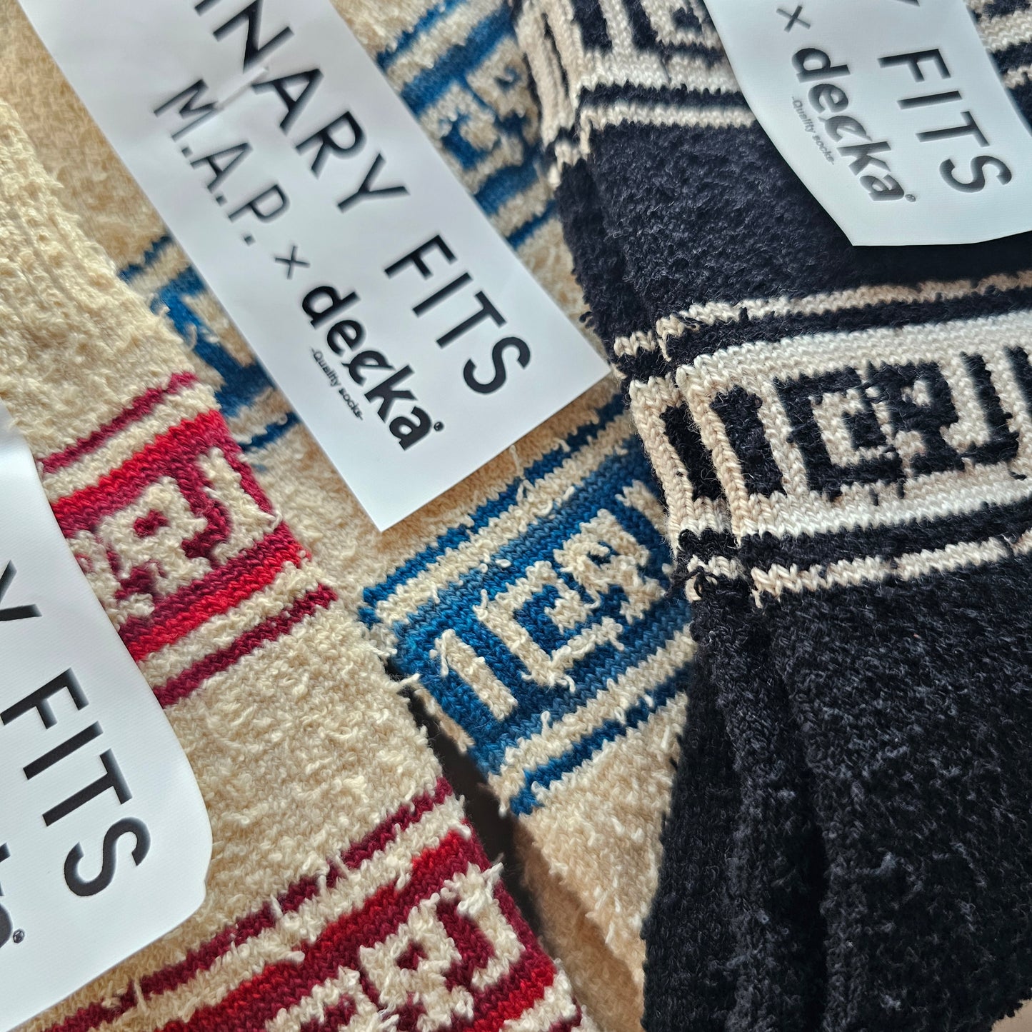 Vintage patterned Socks　