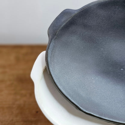 耐熱グラタン皿 - 楕円 - 小