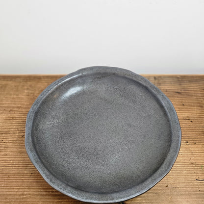 リム深鉢 -大-黒釉