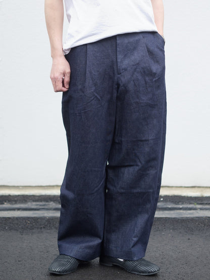 wide trousers - Denim