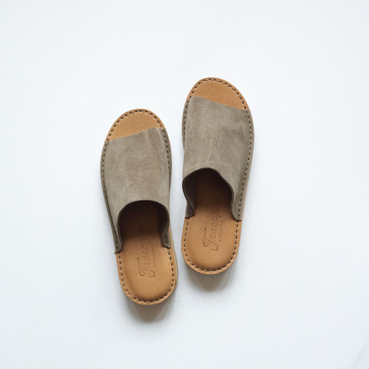 SLIPPER SANDALS - Taupe