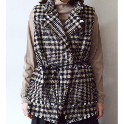 Italian tweed vest